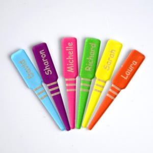 Personalized Acrylic Cribbage Pegs: Custom Name, Set of 3
