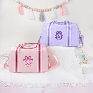 Personalized Ballet Bag – Embroidered Dance Bag, Custom Kid&#39;s Duffle Bag, Ideal Gift for Dancers, Ballet Lovers, Travel & Gym Bag AC