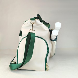 Personalized Pickleball Bag – Custom Embroidered Sports Tote with Racket Pocket, Unique Pickleball Gift for Players and Tournaments AD afbeelding 15