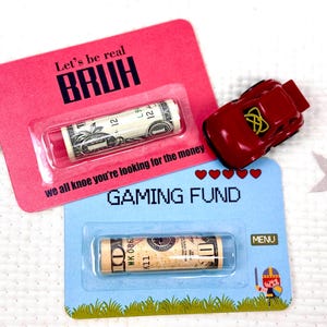 Carte de crédit Bruh, porte-monnaie cadeau pour ados, cadeau en espèces amusant pour ado garçon, cadeau de Noël Bruh, cadeau imprimable，13-14e anniversaire pour garçons