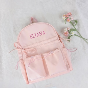 Personalized Kids Backpack – Embroidered Name School Bag for Boys and Girls, Custom Back-to-School or Birthday Gift