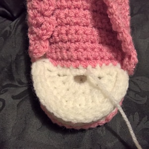 A2 Full Adults converse style slippers crochet pattern PDF file