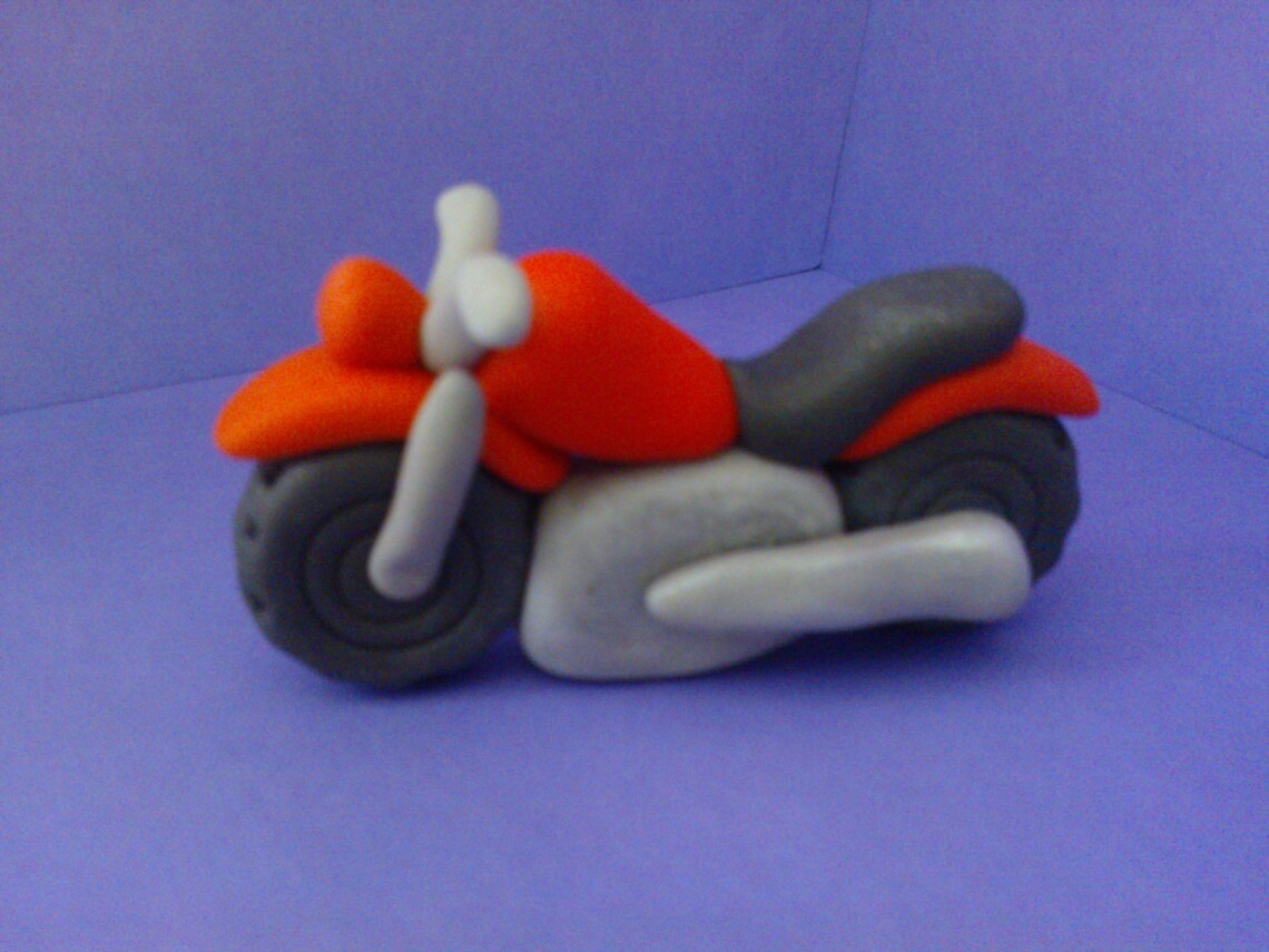 How to Make a Motorbike Cake Topper by the Cake Tower Free | Etsy