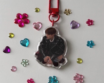 stray kids tiny seungmin keychain