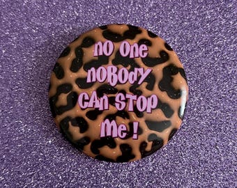 stray kids no one nobody can stop me button pin