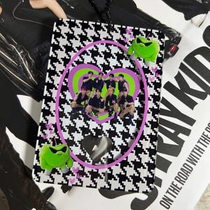 143 porta-cartões de acrílico ily stray kids skz