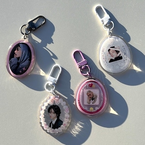 stray kids epoxy keychain