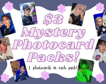 stray kids fanmade mystery photocard pack