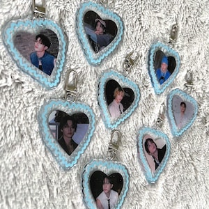 stray kids heart keychain