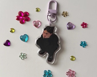 stray kids tiny hyunjin keychain