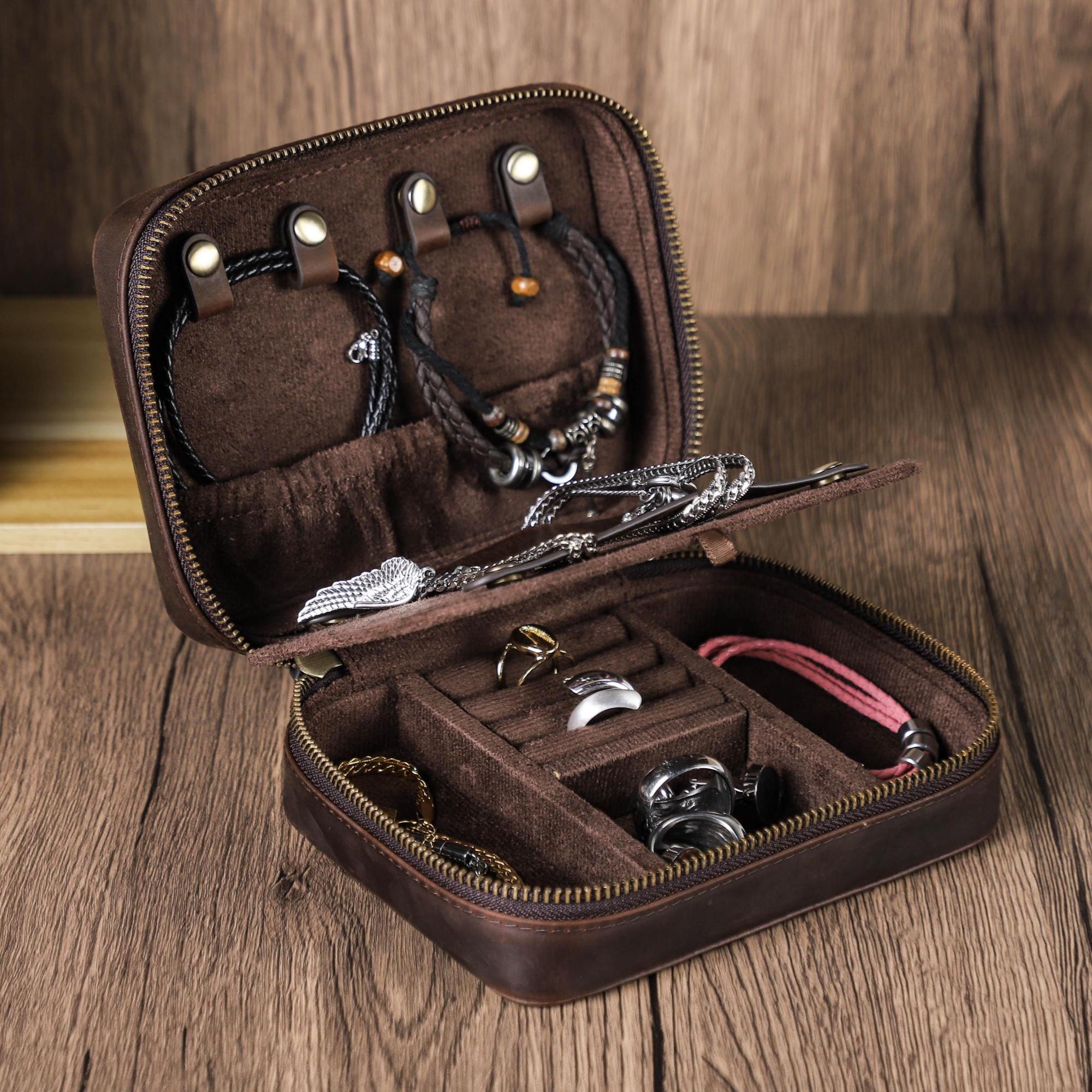 Scatola Di Immagazzinaggio Di Gioielli Donna Calda Finta Pelle Anello Da Viaggio Collane Custodie Custodia Regalo Trucco Organizzatore Portagioie Articoli La Casa T2I5538 Da 8,99 € | DHgate