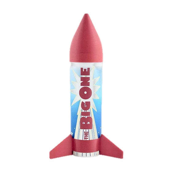 1:1 Scale Replica of the Big One Rocket From Toy Story (1995
