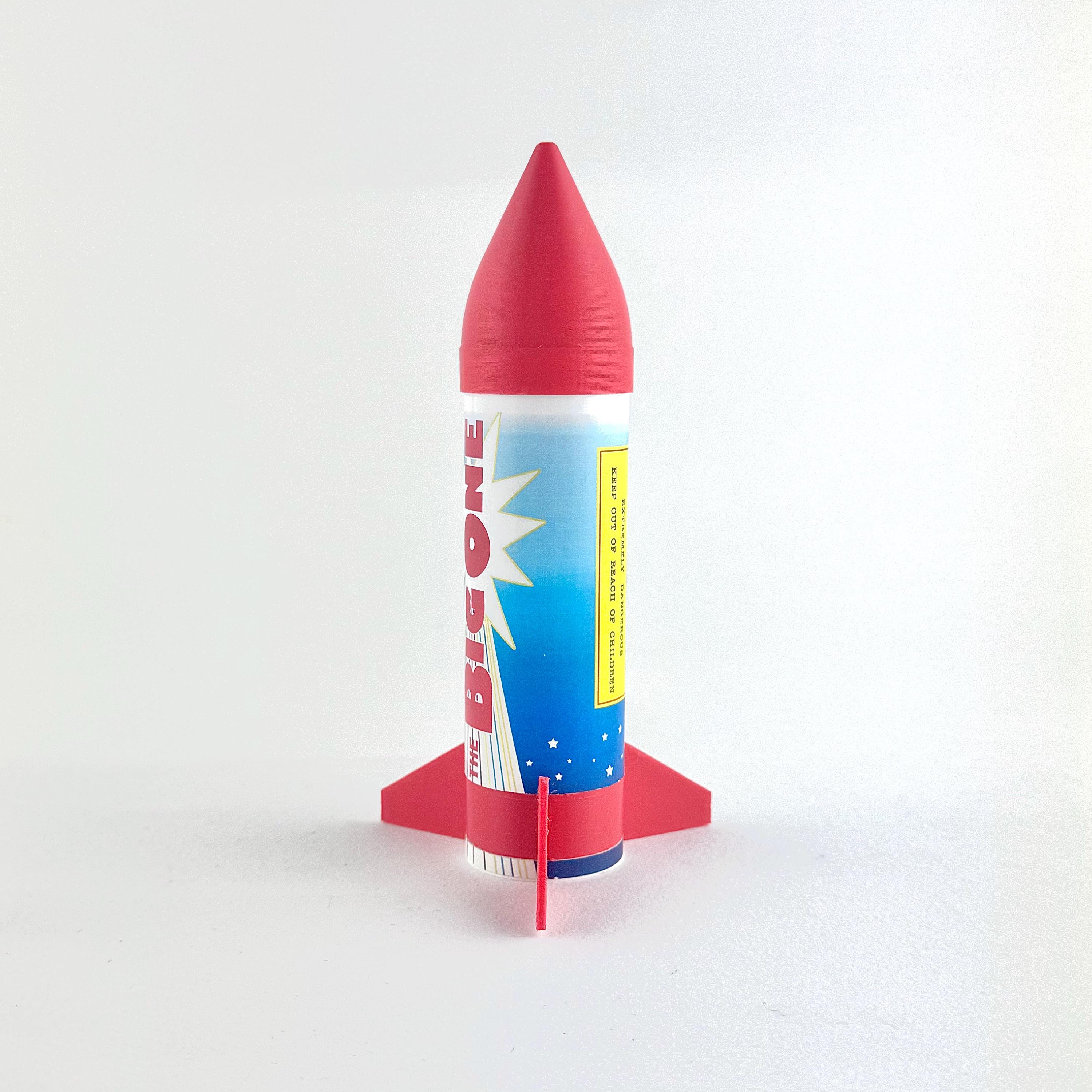 1:1 Scale Replica of the Big One Rocket From Toy Story (1995