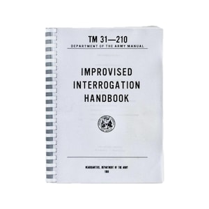 1:1 Scale Replica of "Improvised Interrogation Handbook" from Toy Story (1995) – Handmade Collectible for Toy Story Fans & Collectors