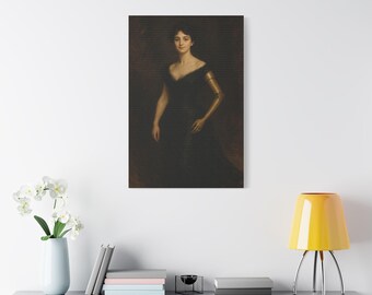 Artwork N. 28-Il nobile equilibrio. Elegant Stretched Canvas Art Print, Vintage Art, Timeless Art Piece, Home & Office Decoration, Gifts