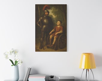 Artwork N. 25-Il guardiano e il Sogno. Motivational Artwork, Home Décor, Unique Gift, Positive Vibes, Wall Art