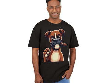 Men's Acid Washed Oversize Tee - Rebel Club, Cool Graphic Tee, Casual Streetwear, Gift for Dog Lovers, Unique Statement Shirt