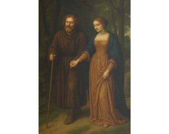 Artwork N. 31-La Guida. Stretched Canvas Art