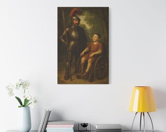 Artwork N. 25-Il guardiano e il Sogno. Motivational Artwork, Home Décor, Unique Gift, Positive Vibes, Wall Art