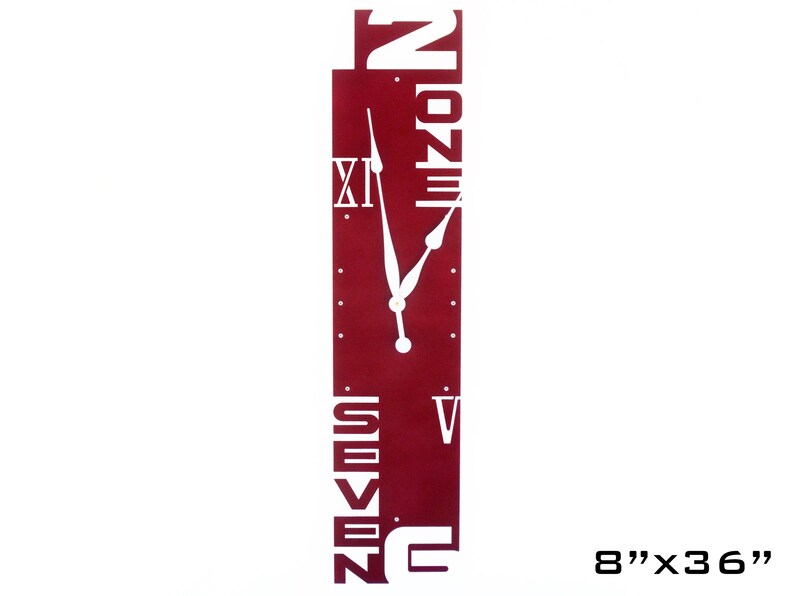 Extra Large Wall Clock With Numbers / Giant Huge 36 Inch Etsy