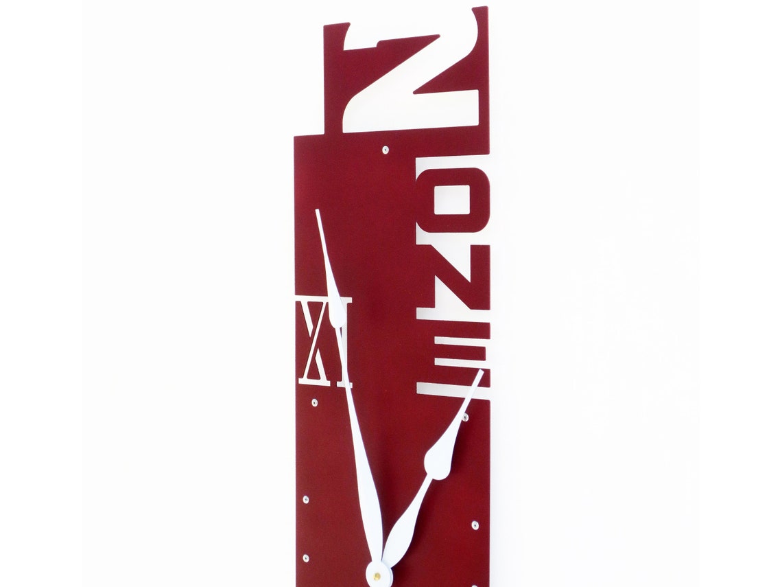 Extra Large Wall Clock With Numbers / Giant Huge 36 Inch Etsy