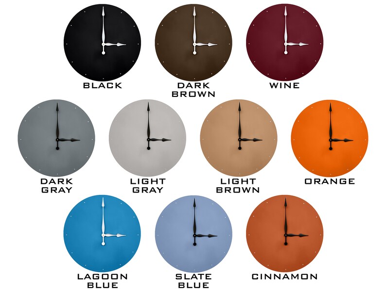 Extra Large Wall Clock Industrial / Oversize Huge Big Metal Etsy