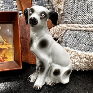 Vintage Dalmatian Dog Figurine Made in Brazil