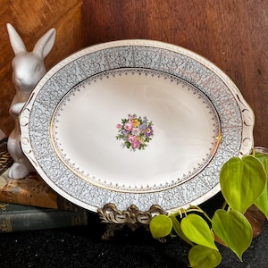 1940s Homer Laughlin Eggshell Georgian 11&quot; Platter