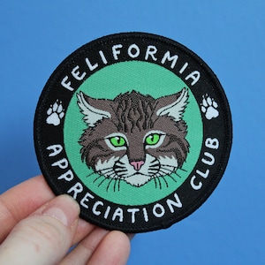Patch tissé à repasser Feliformia Appreciation Club 7 cm