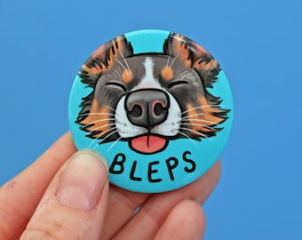 Bleps Illustration Badge 44mm (x1)