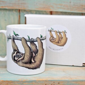 Sloths Illustration Mug