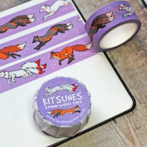 Kitsunes-washitape