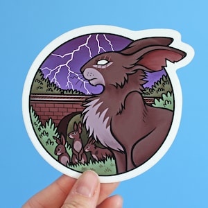 General Woundwort Vinyl Sticker 10cm (x1)