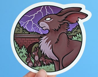 General Woundwort Vinyl Sticker 10cm (x1)