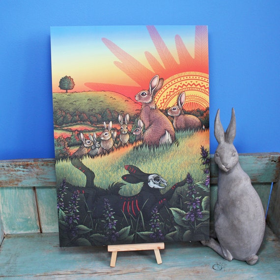 Watership Down Illustration A3 Print | Etsy