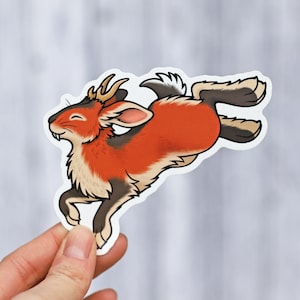 Vinylsticker muntjasje