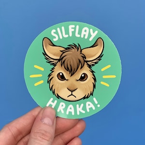 Silflay Hraka! Vinyl Sticker 8cm (x1)