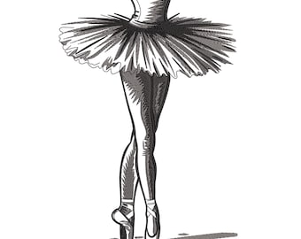 Ballerina Girl Dancing Embroidery Design, Ballet embroidery machine embroidery File, Baby girl embroidery file Dance