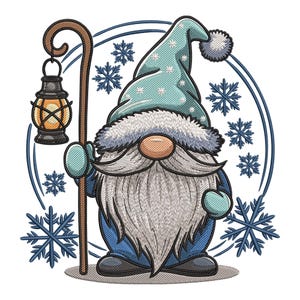 Weihnachts Wichtel Stickdatei, Maschinenstickerei, Maschinenstickerei, Instant Download