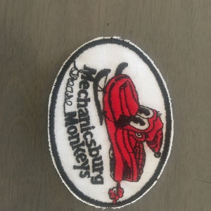 vintage snowmobile patch, new old stock,mechanicsburg, pa,  1970's