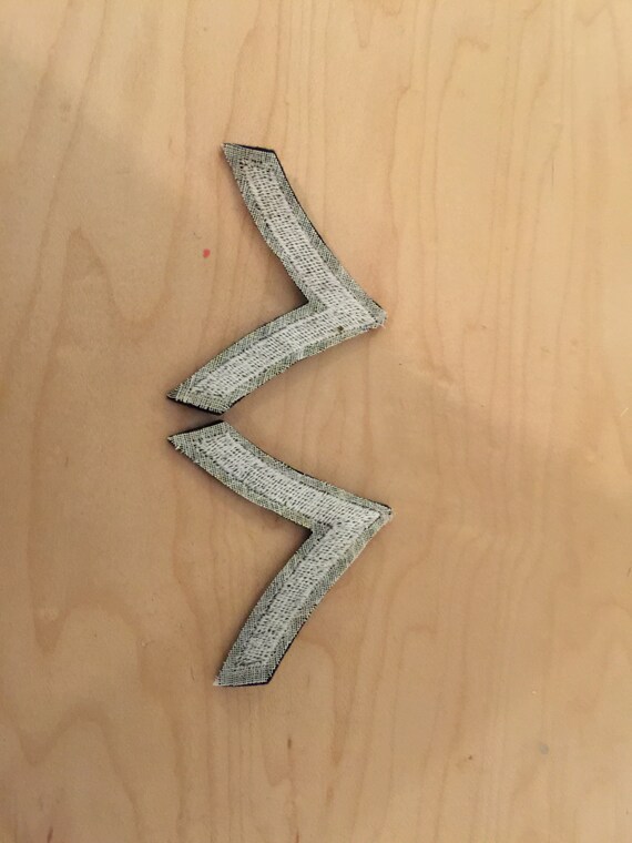 ww2 patch,private first class. set of 2, new old … - image 2