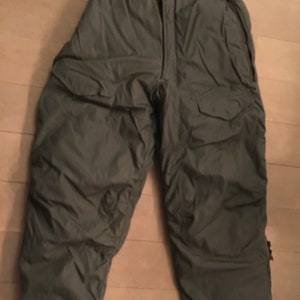 pilot pant, winter weight,F1-B, 1980, new old stock,26-29
