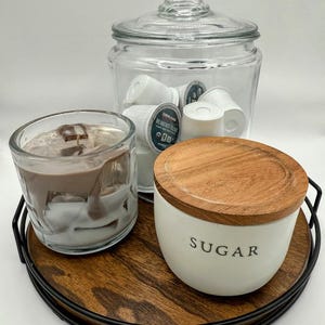 Iced coffee candle 14oz. - Hazelnut coffee scent