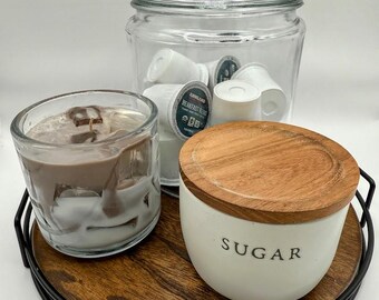 Iced coffee candle 14oz. - Hazelnut coffee scent