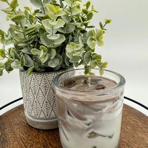 Iced coffee candle 6oz. - Hazelnut coffee scent