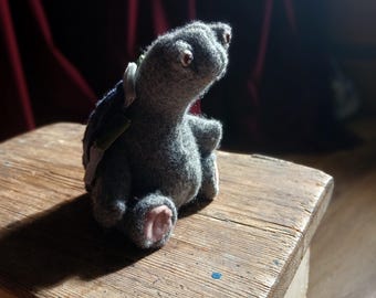 Dark grey Don't Worry Tortoise