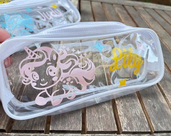 Unicorn Party Favor Pouch: Personalized Princess Birthday Gift