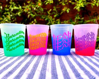 Personalized Color Changing Cup: Bachelorette Party Favor