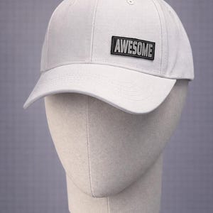 Custom Patch Baseball Cap: Personalized Word or Phrase