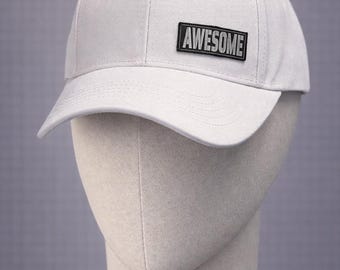 Custom Patch Baseball Cap: Personalized Word or Phrase